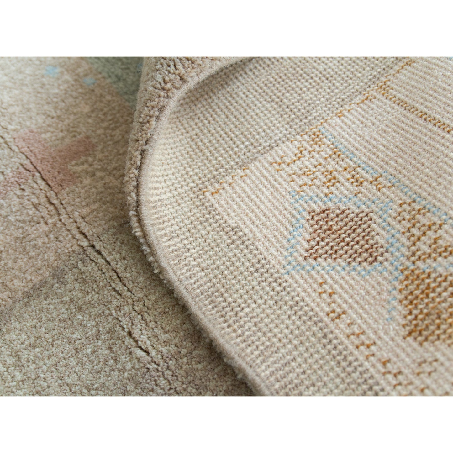 Another folded angle proving the luxurious, heavy drape of the designer home decor tapestry. Perfectly preserved and professionally cleaned.